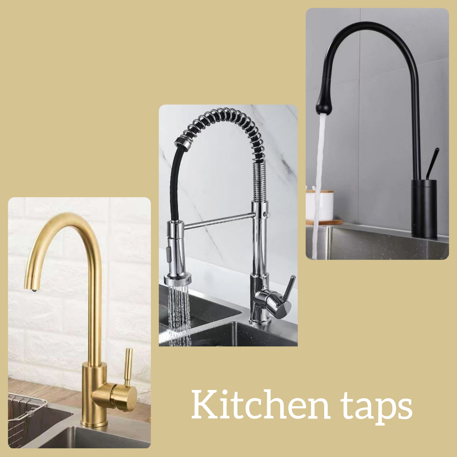 Kitchen taps