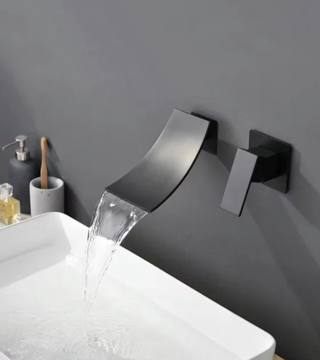 Wall Hung Single Handle Waterfall Basin Tap