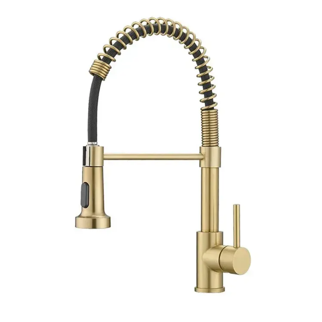 Touch Sensor Kitchen Tap With Pull Down Sprayer Black, Chrome, or Gold