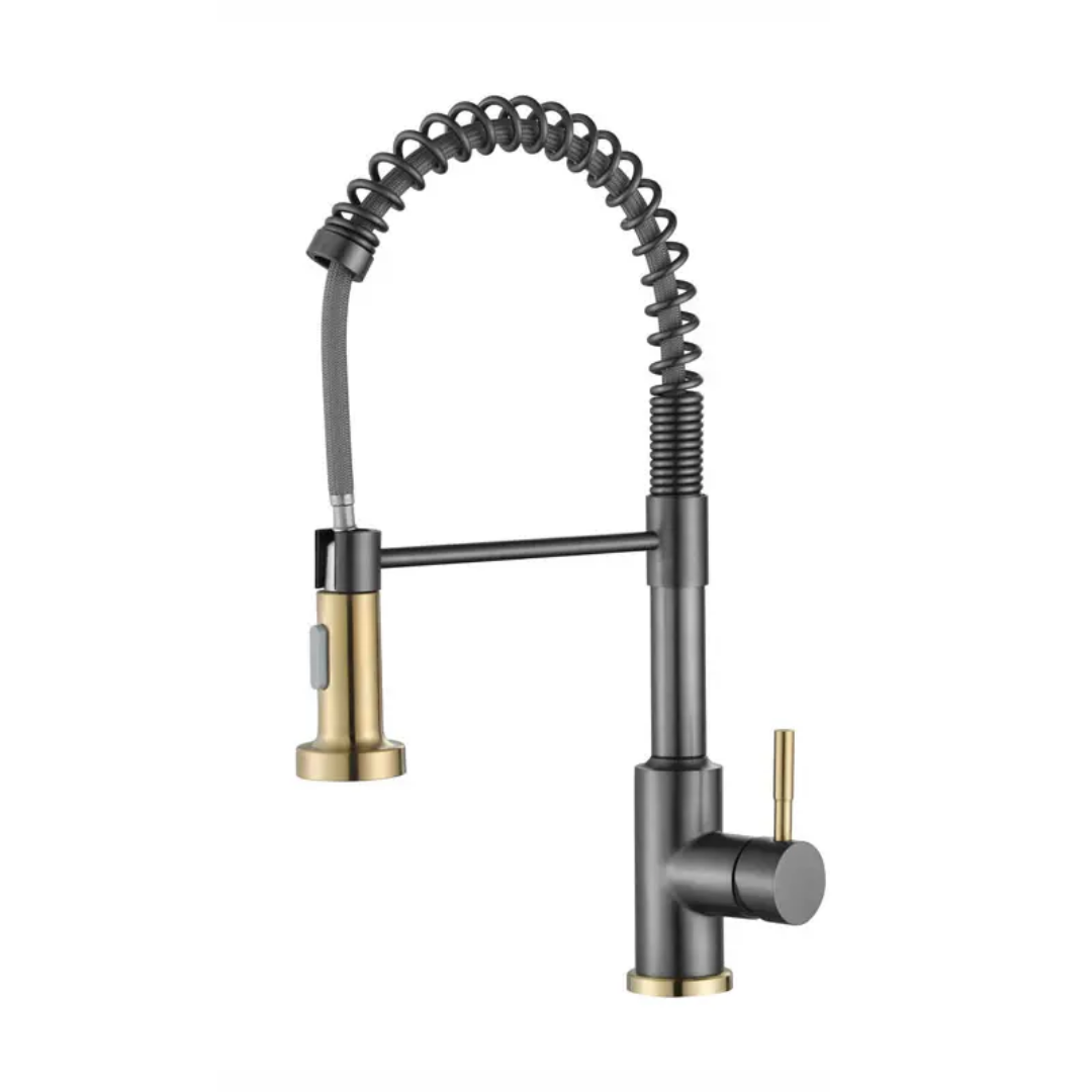 Touch Sensor Kitchen Tap With Pull Down Sprayer Black, Chrome, or Gold